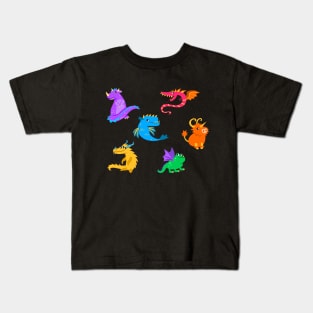 Cute Monster Friends! Kids T-Shirt